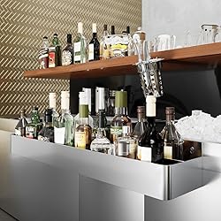 42 in. Abreast Double-Tier Stainless Steel Speed