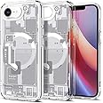 Spigen for iPhone 16e Case, Ultra Hybrid MagFit [Compatible with Magsafe Accessories] [Anti-Yellowing] [Military-Grade Protection] - Zero One White