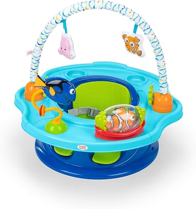 Bright Starts Finding Nemo SuperSeat Disney Baby Seat Blue 4 Months to 4 Years