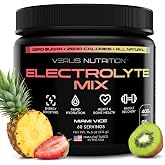 VERUS NUTRITION Miami Vice Electrolyte Powder, Zero Sugar, 60 Servings | Complete Electrolyte Blend with Sodium, Potassium, Magnesium, Calcium &amp; Chloride, Keto, Fasting &amp; Vegan Friendly