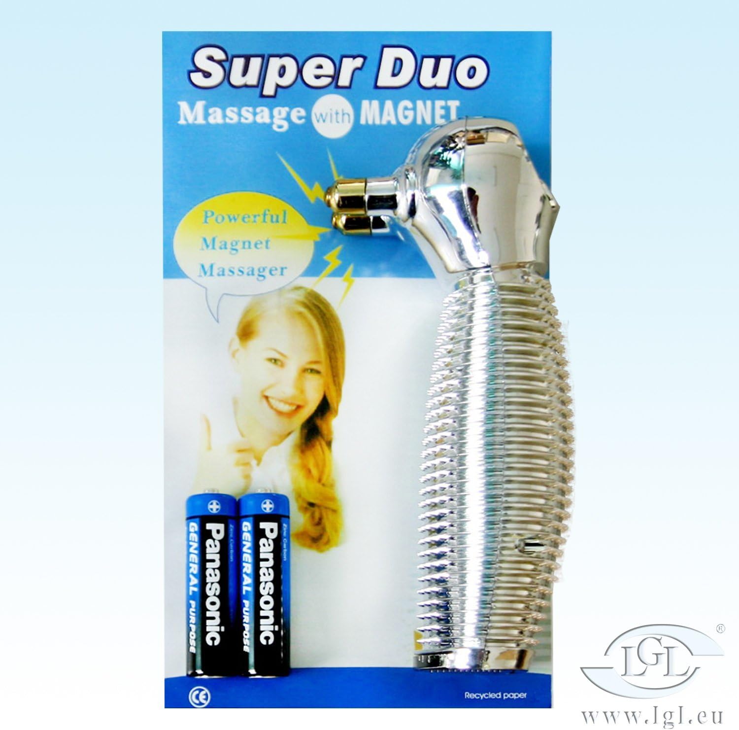 Massage device Super Duo, acupressure massage with and vibration