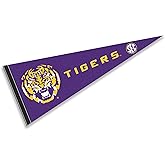 Louisiana State LSU Tigers SEC Pennant Flag