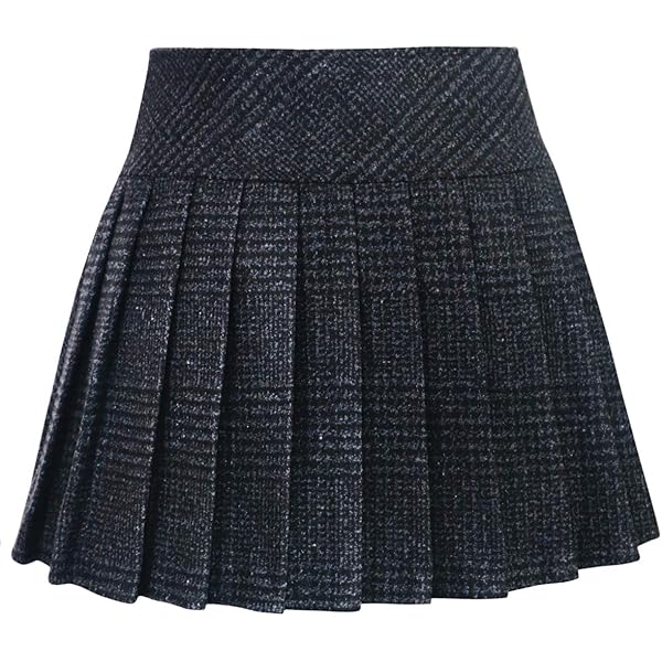☆送料・関税込☆CITYBREEZE★WOOL PLEATED MINI SKIRT★ Amazon.com: Womens Woolen Pleated Mini Skirt, Winter High