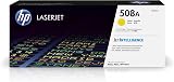 HP 508A CF362A Yellow Original LaserJet Toner Cartridge Single Pack 5000 Pages view 1