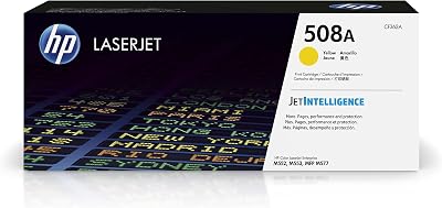 HP 508A CF362A Yellow Original LaserJet Toner Cartridge Single Pack 5000 Pages