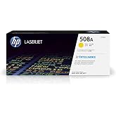 HP 508A Yellow Toner Cartridge Printers | Works with Color LaserJet Enterprise M552, M553 Series; Color LaserJet Enterprise MFP M577 Series | CF362A