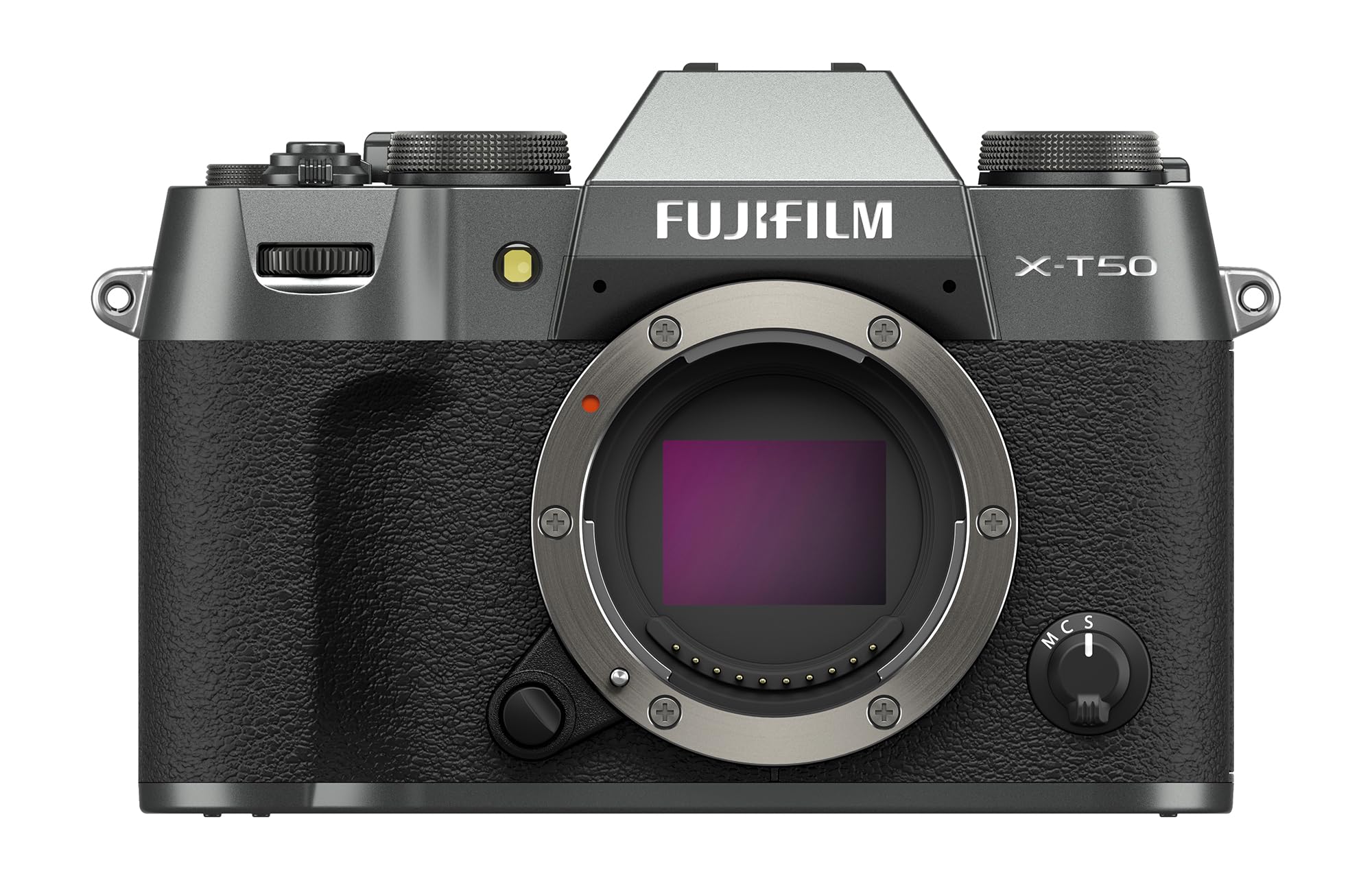 FUJIFILM X-T50 Mirrorless Digital Camera Body - Charcoal Silver