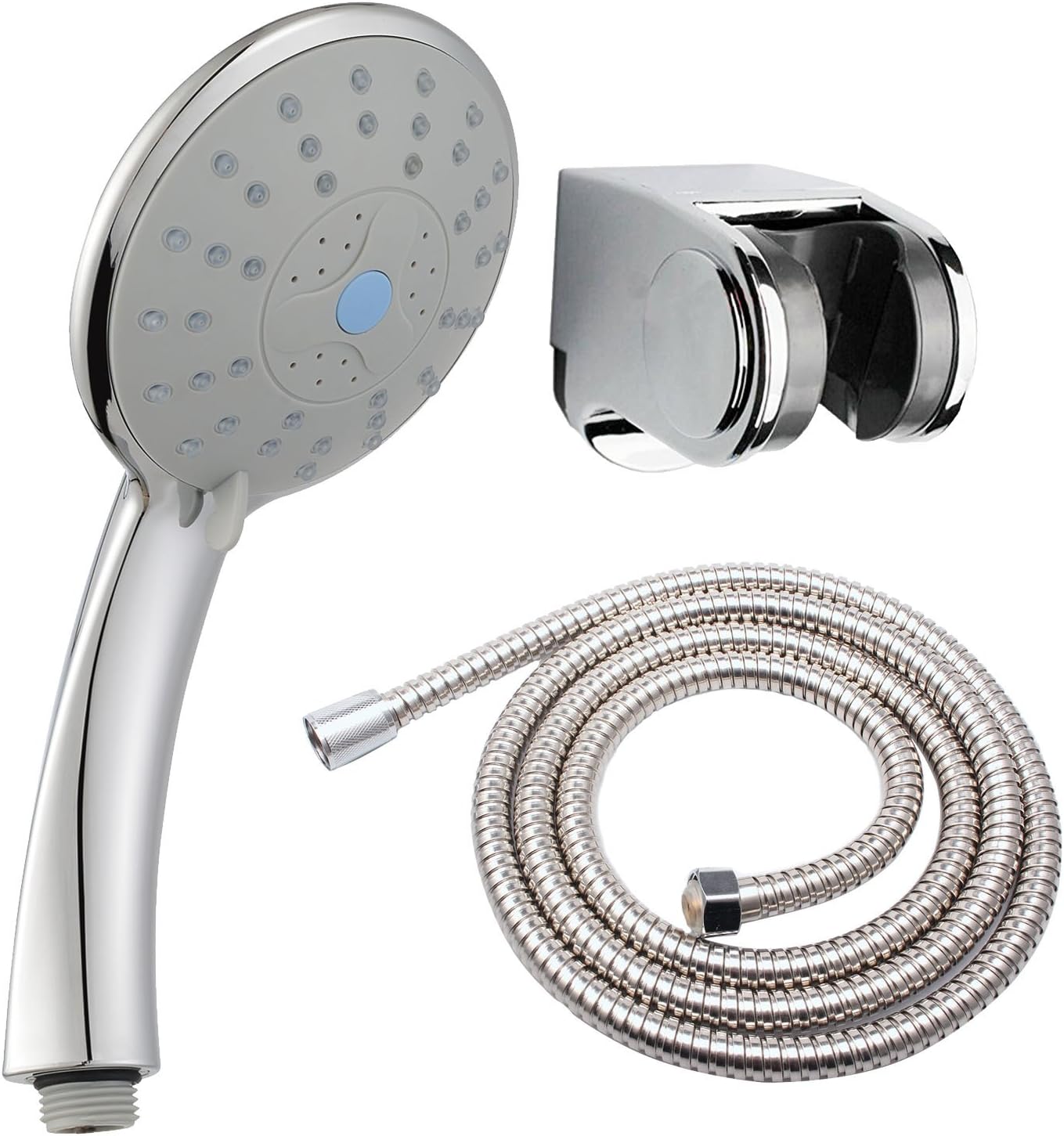 Deliao Bathroom Extra Large Panel Handheld Shower Head Set 3 Settings