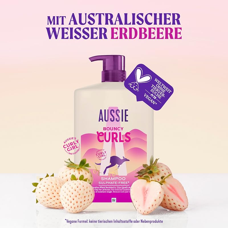 Bouncy Curls Shampoo 1000ml für Welliges und Lockiges Haar — Foto 2 von 8