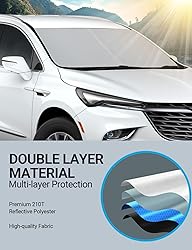 Proadsy 2024 Upgrade Front Windshield Sun Shade