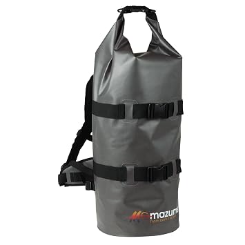 【クリックでお店のこの商品のページへ】MAZUME(マズメ) 磯バッグ ウォータープルーフザック II MZBK-306-01 グレー