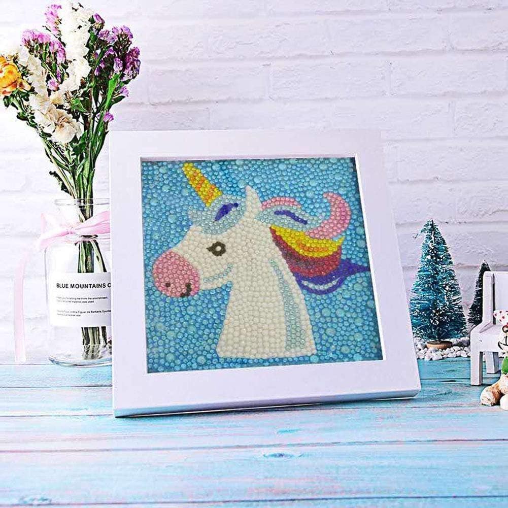 Amazon DIY Diamond Painting by Number Kit, Unicorn just
