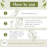 Klorane Dry Shampoo with Oat Milk Spray 50ml Frequent Use Cleans Hair Without view 5