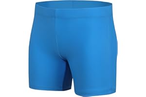 Xioker Boy Square Legs Swim Jammer with UPF50+,Youth Boy Jammer Swimming Shorts for Training