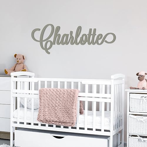 Custom Wooden Name Sign Personalized Baby Name Sign For Nursery
