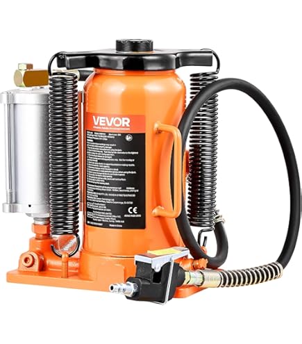 Amazon.com: AME INTL 20-Ton Air/Hydraulic Bottle Jack, Low Profile