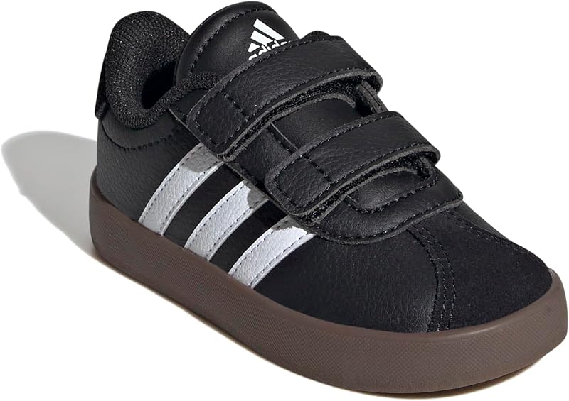Unisex Kinder Vl Court 3.0 Shoes, Core Black/Cloud White/Gum, 21 EU — Foto 4 von 8