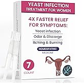Terramed Just Think Comfort Yeast Infection Treatment for Women | Ph Balance for Women | Helps Relieve Itching & Irritation | Vaginal Aid for Inflammation, Dryness & Watery Discharge | 7 Count