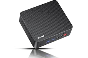 wo-we P6 Mini PC AMD Ryzen 5 3550H(Beats N150/N100/N97) Mini Computers, 16GB DDR4 RAM 512GB NVME SSD Gaming PC,Triple Display Dual HDMI Port&USB-C, WiFi 5/Bluetooth 5.0
