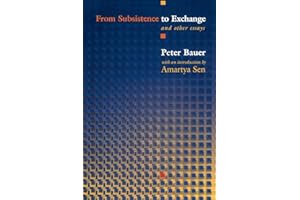From Subsistence to Exchange and Other Essays (New Forum Books)