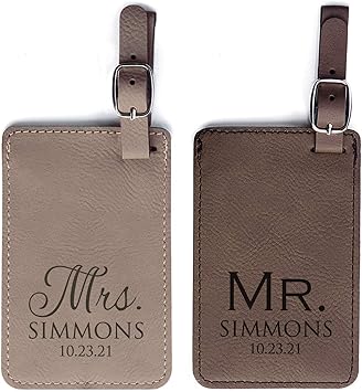 amazon personalized luggage tags