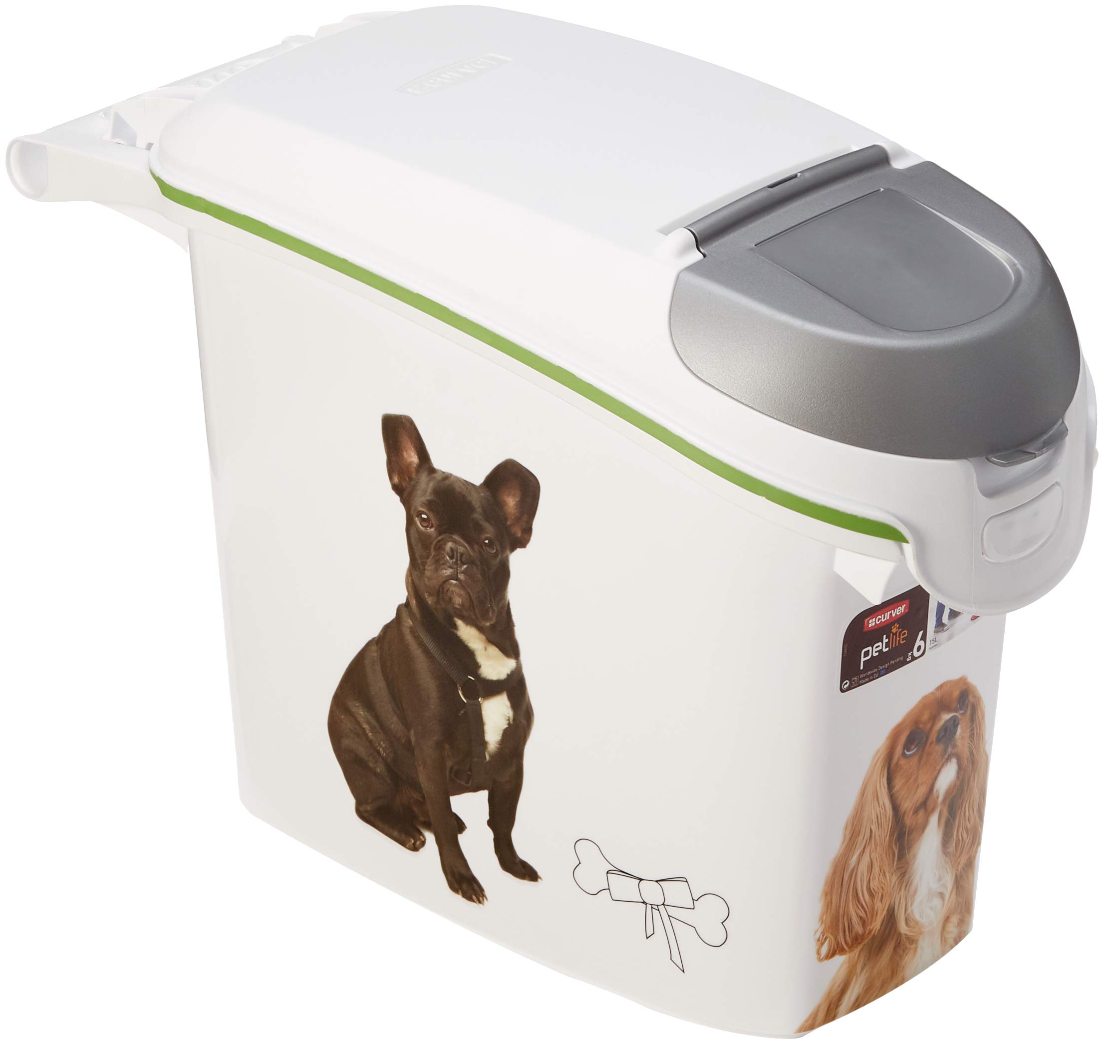 curver dog food storage container