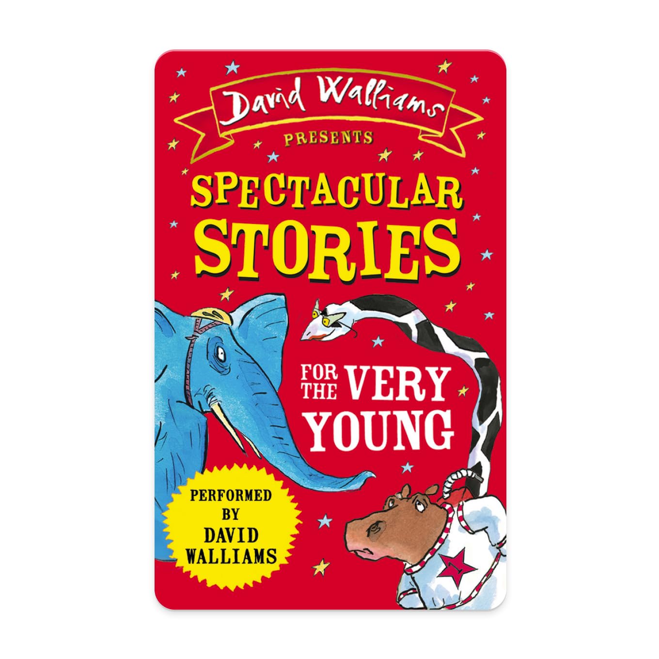 Yoto Spectacular Stories for the Very Young by David Williams – Kids Audio Card for Use with Player & Mini All-in-1 Audio Device, Fun Screen-Free Listening For Playtime Bedtime & Travel, Ages 4+