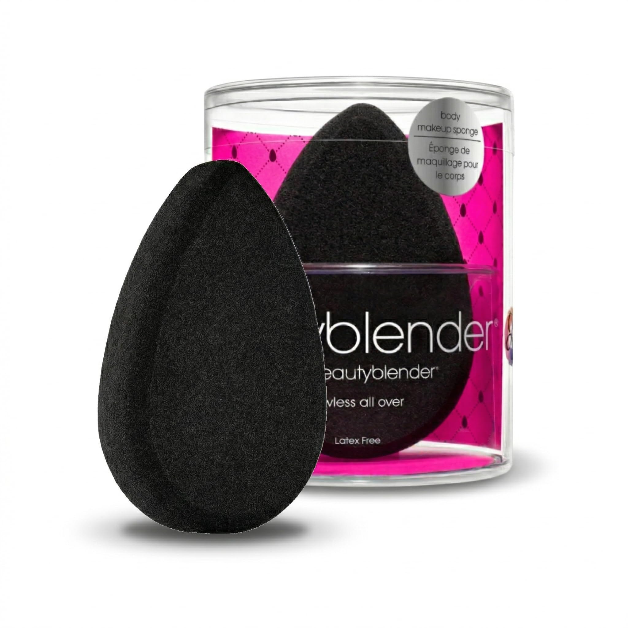 Beautyblender - Body Blender Makeup Applicator Sponge - Extra Large Blender for Make Up Suncreen and Self-Tanner - in Black