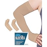 Doctor's Select Arm Protectors for Thin Skin and Bruising for Women and Men - 2 Pairs UPF 50 Sun Protection and Cooling