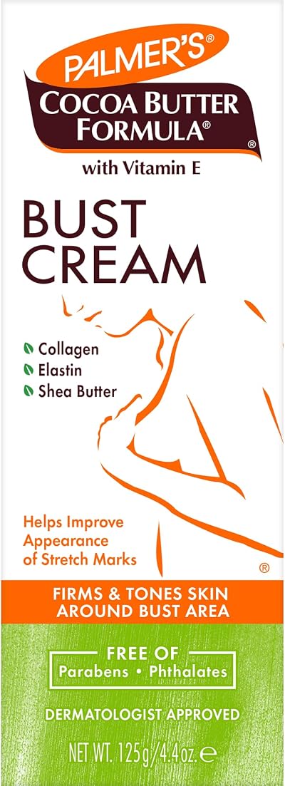 Palmer's Cocoa Butter Formula Bust Cream 125g Firming Toning Skin Elasticity