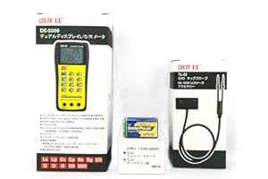DER Ee De-5000 High Accuracy Handheld LCR Meter with Tl-21 Tl-22