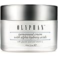 OLYPHAN Alpha Hydroxy Acid Cream for Face Best Glycolic Acid Exfoliating Face Moisturizer Anti-Aging Cream with AHA for Acne Prone Skin; Day - Night Natural Exfoliator for Women or Men