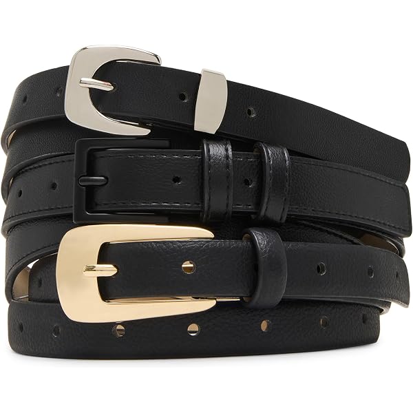 Steve Madden Wide Black Studded Leather Belt - Women\'s Size 33 Steve Madden Women main image 4