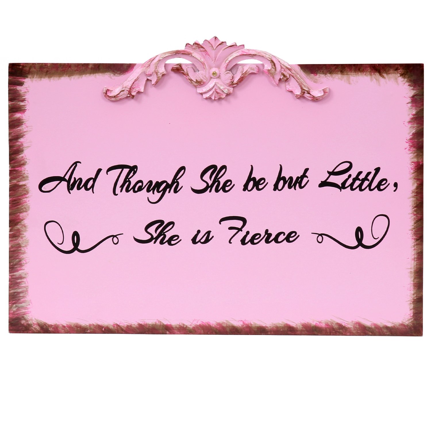 Little Surprise Box Wall Decor Frame For Baby Girl Room Pink 32x28x1 4 Cm Amazon In Home Kitchen