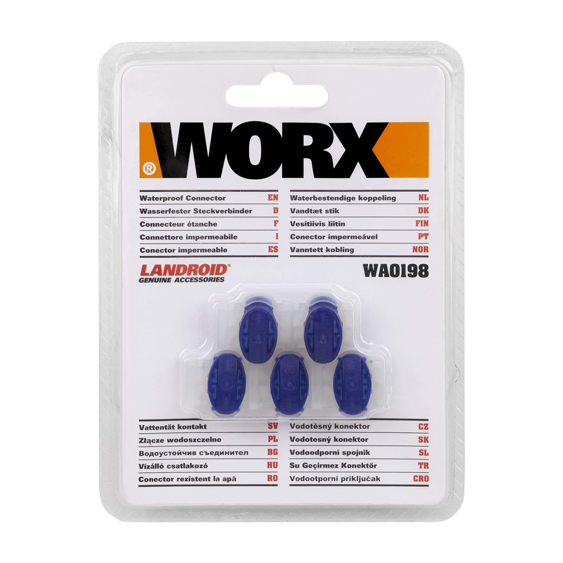 WORX WA0198 Landroid 5-Piece Outdoor Rated Wire Connectors
