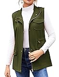 Beyove Womens Lightweight Sleeveless Cotton Utility