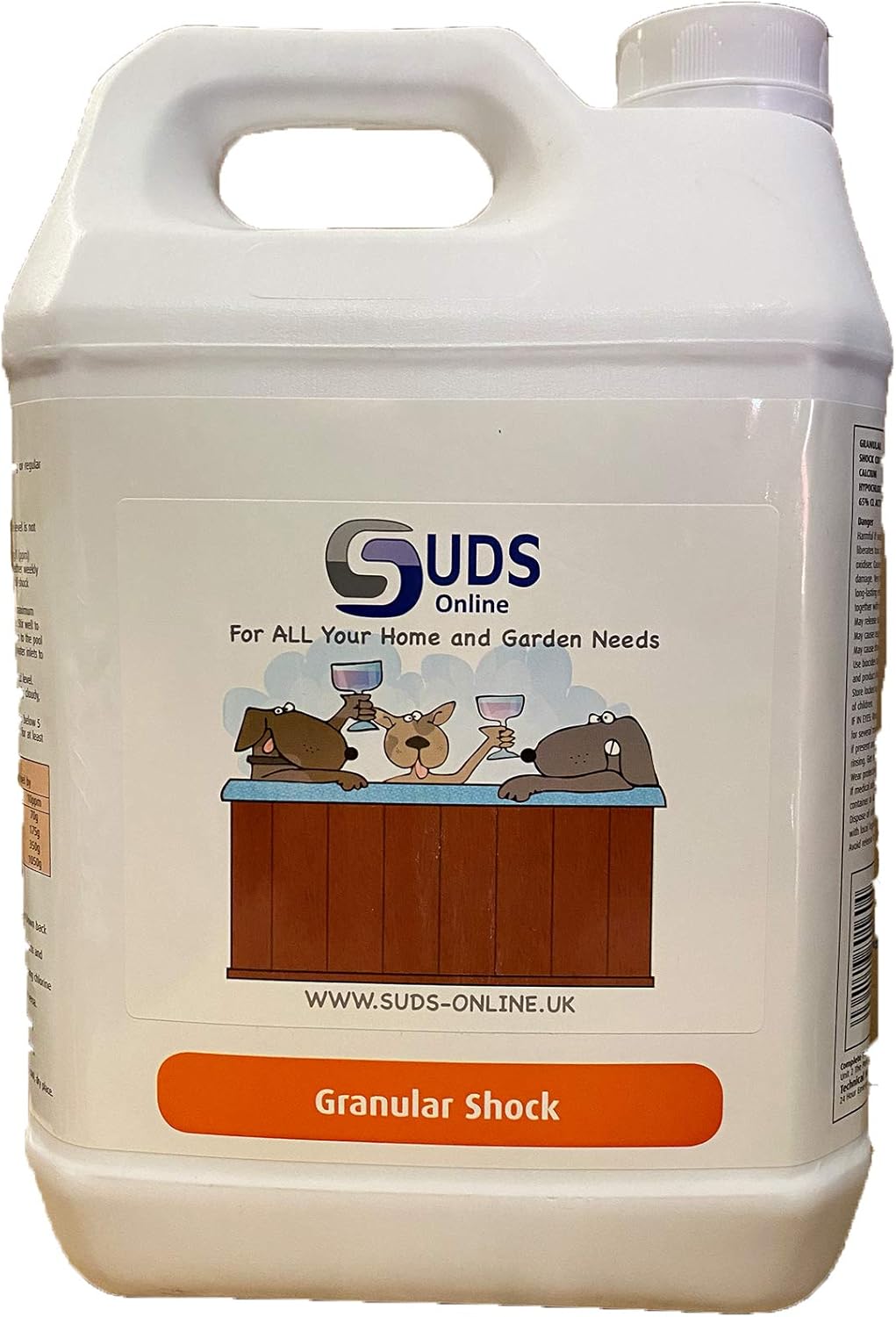 Swimming Pool Shock Chlorine Granules 5kg 'GRANULAR SHOCK