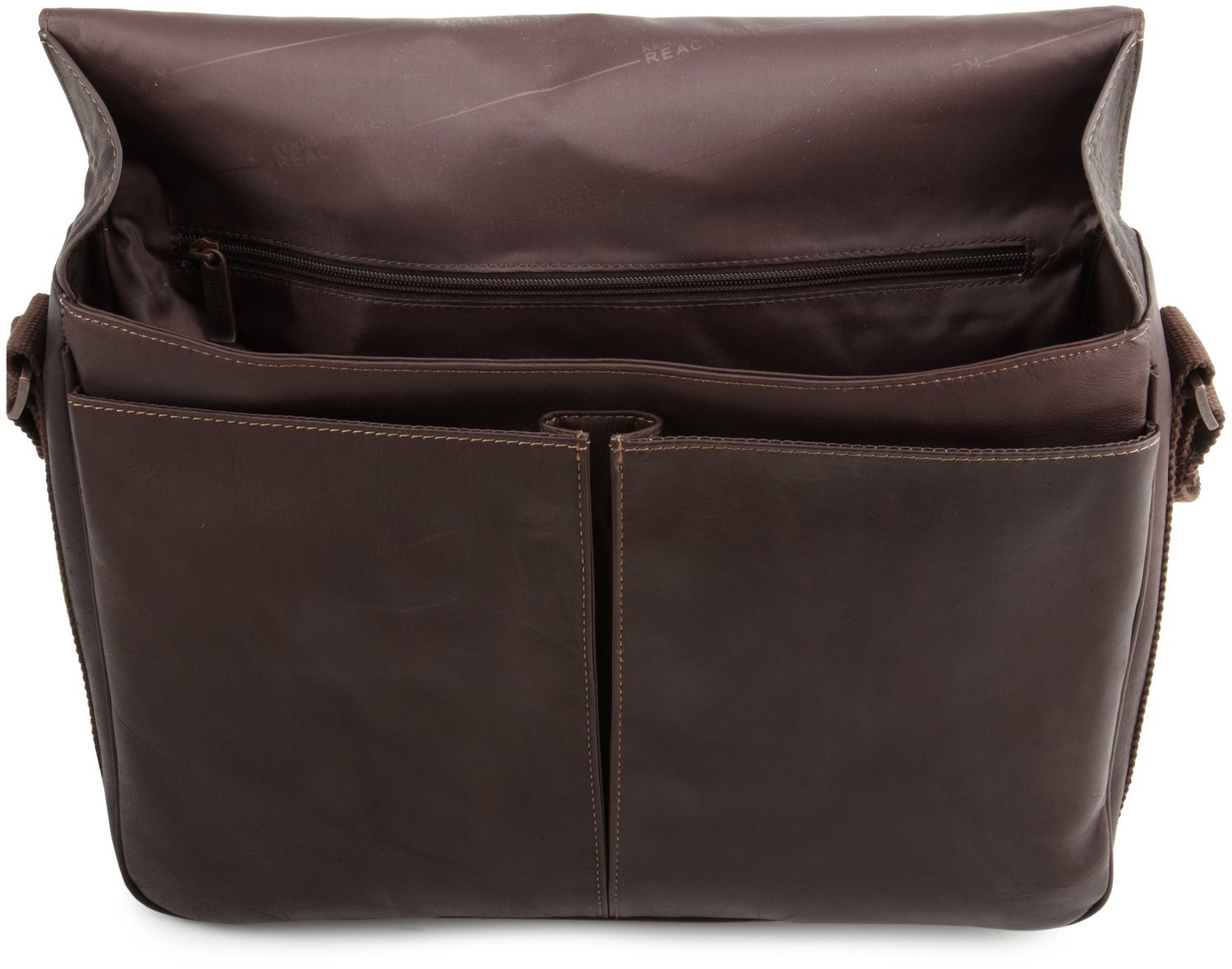 Kenneth Cole REACTION Colombian Leather Slim Single Compartment