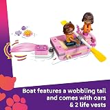LEGO Friends Axolotl Adventure Boat Toy 42681 with 2 Mini Dolls & Axolotl view 3