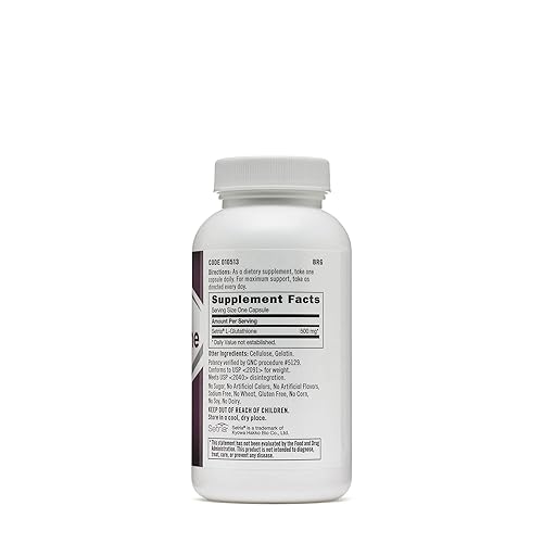 high glutathione blood levels High Potency 500mg L-Glutathione (Setria Brand) plus Probiotic Suppository (30) high glutathione blood levels High Potency 500mg L-Glutathione (Setria Brand) plus Probiotic Suppository (30)
