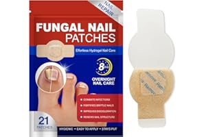 Fungal Nail Patches, Nail Fungus Treatment for Toenails,Nail Repair Patches Toenail Fungus Treatment Nighttime Nail Patch Ove