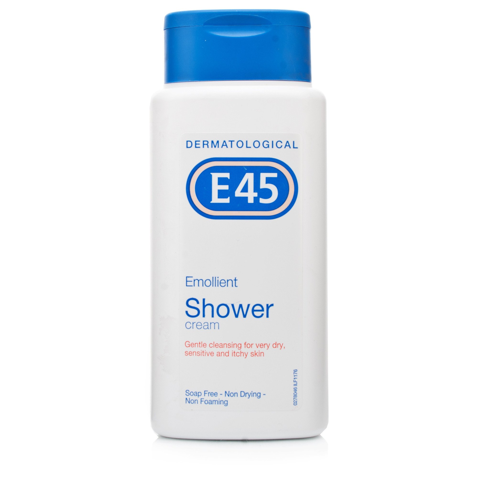 E45 Emollient Shower Cream 200ml, (Pack Of 2)