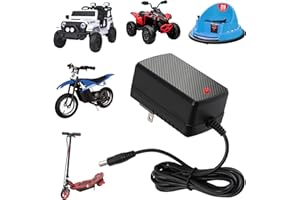 VENSHUN 12V Kids Ride On Charger for Razor MX125 Power Core E90 E95 Electric Scooter Black Label Powercore E90 E95 Dirt Bike MX125 Dirt Rocket 12V Charger Kids Ride On Toys Car
