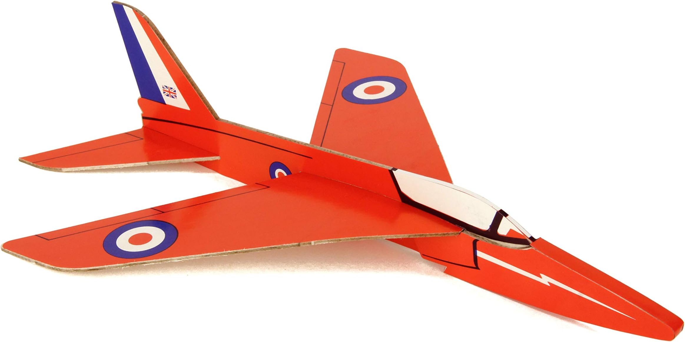 Gnat: The Red Arrows DPR Catapault launched Glider Balsa Wood Model Plane Kit