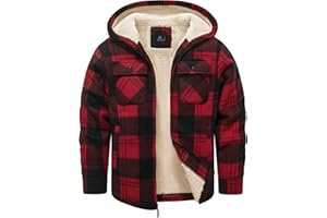 Dekomere Boys Fleece Jacket with Hood Unisex Child Sherpa Lined Zip Up Warm Coat Hooded Sweatshirt Outerwear