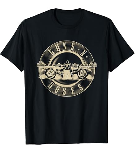 Amazon.com: Bravado Guns N Roses L.A. 1989 Bullet T-Shirt (X-Large