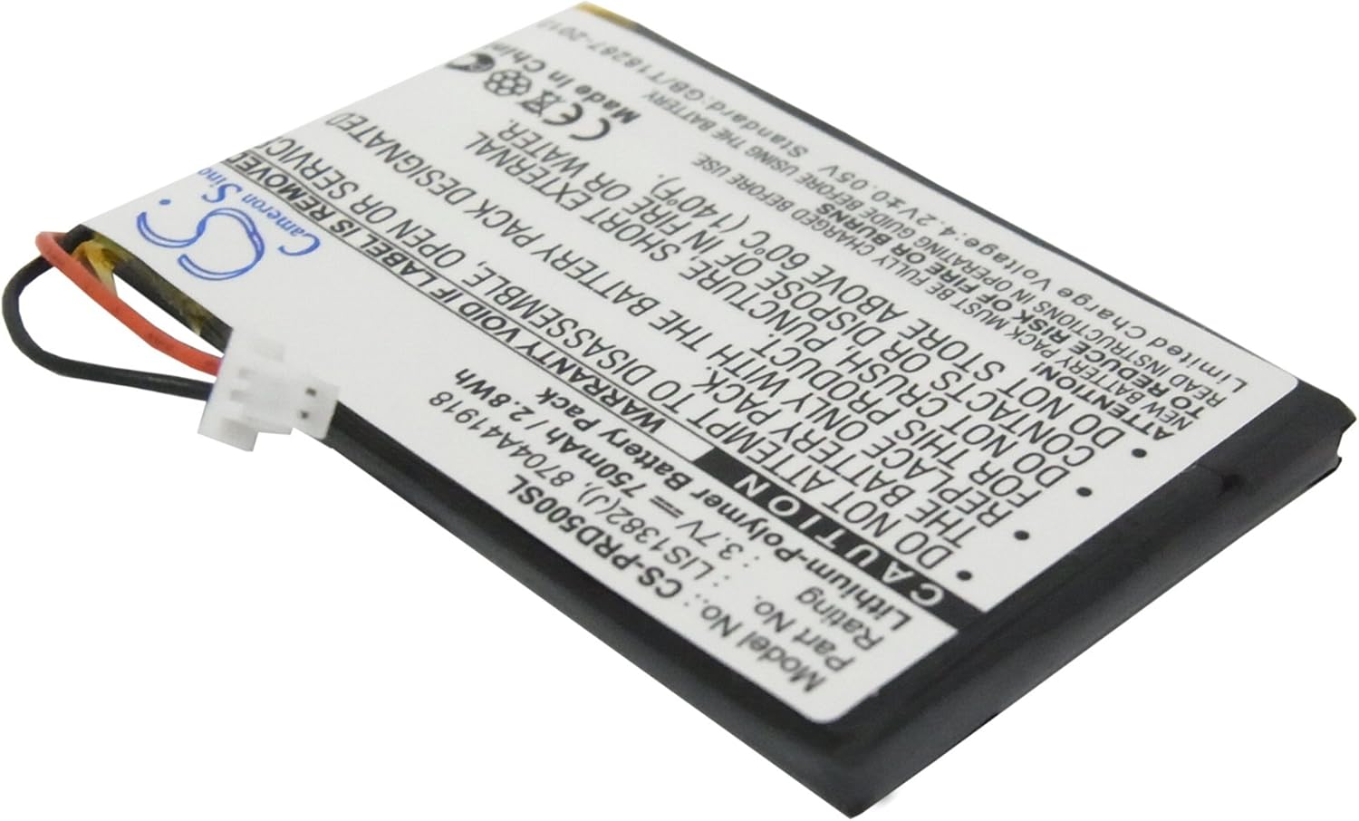 Cameron Sino 750mAh Battery Compatible with Sony Portable Reader PRS-500, Portable Reader PRS-505, Portable Reader PRS-505SC/JP and Others(7/pcs Toolskits Included): MP3 Players & Accessories
