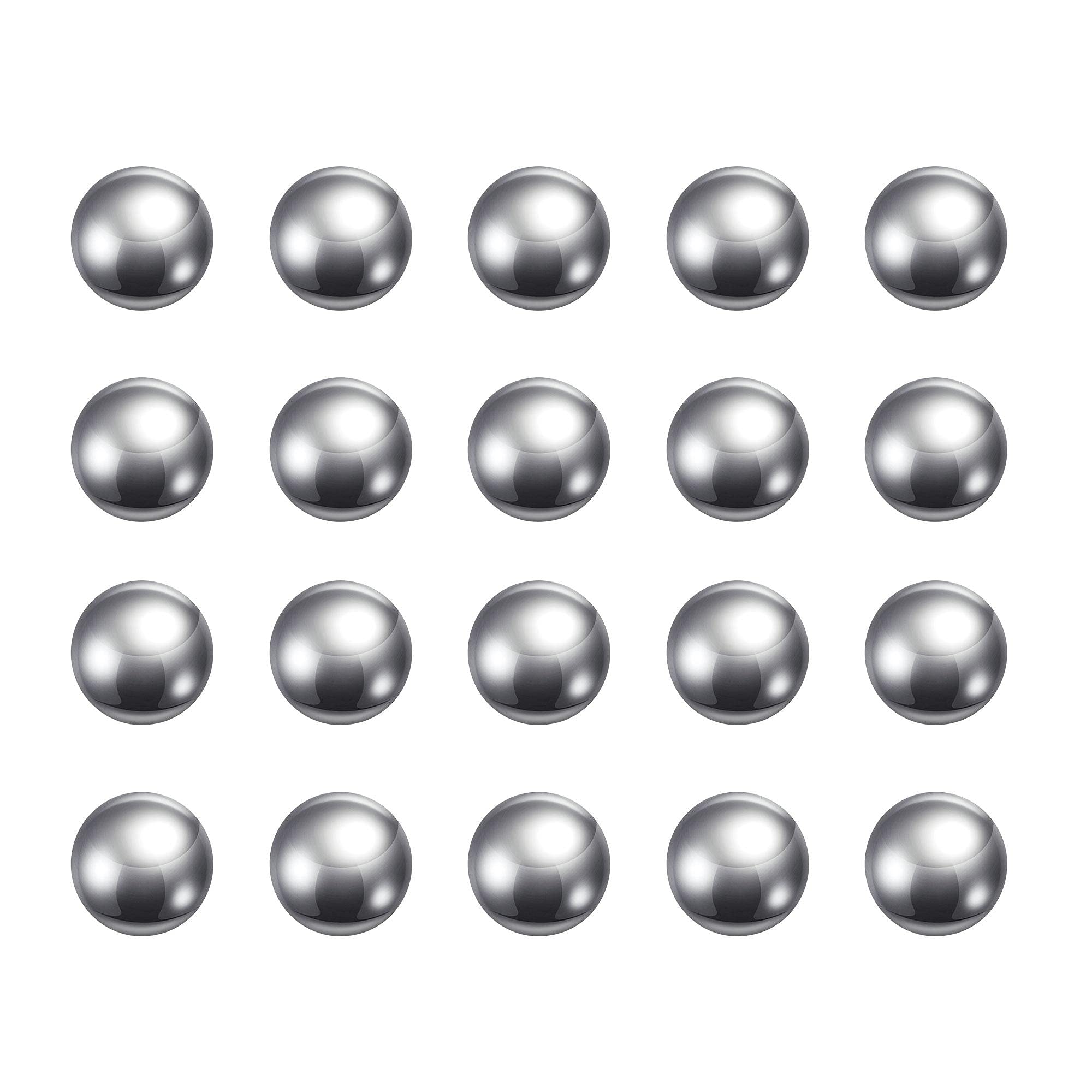 sourcing map 50pcs 8mm 316L Stainless Steel Bearing Balls G100 Precision
