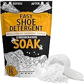 SneakERASERS Overnight Soak, Shoe and Sneaker Cleaner, Easy Detergent for Sneakers Athletic Shoes, and More. No Fuss!