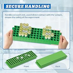 CryoKing 5PCS Microcentrifuge Tube Rack, Vial Racks